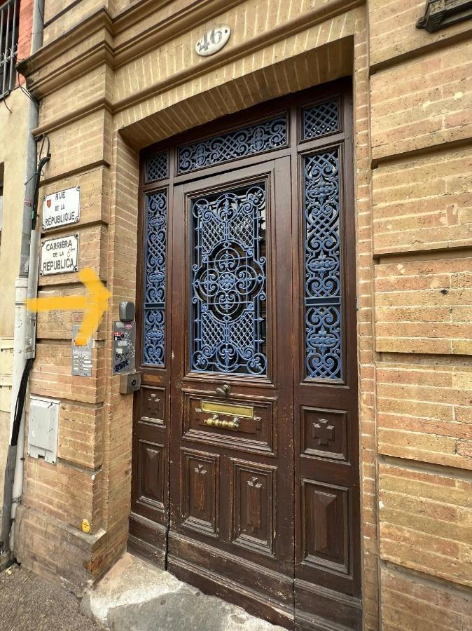 Toulouse : Studio Equipe Au Coeur De St-Cyprien Eksteriør billede